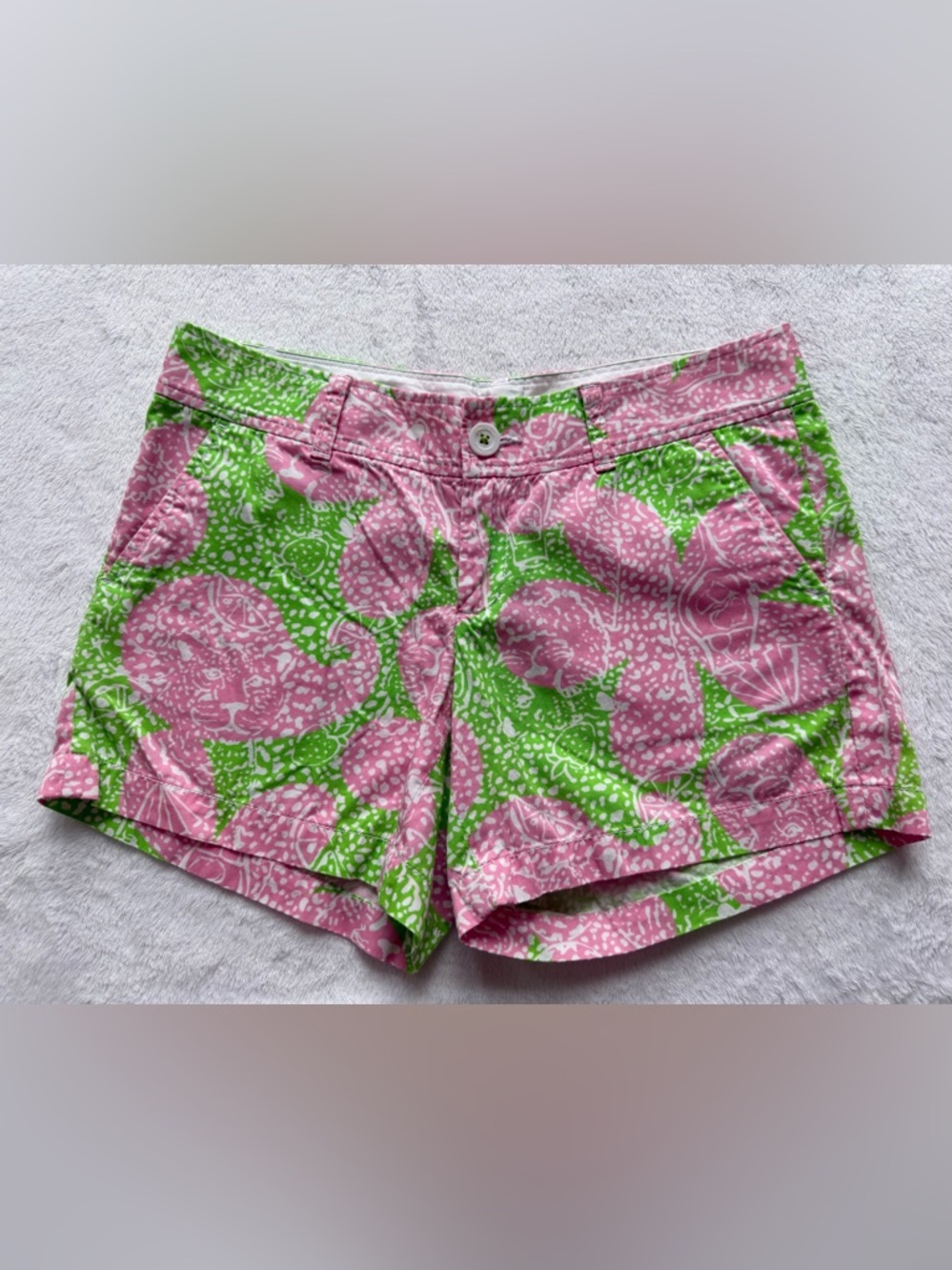 Lilly Pulitzer Walsh Short Limeade Cheat Ya
